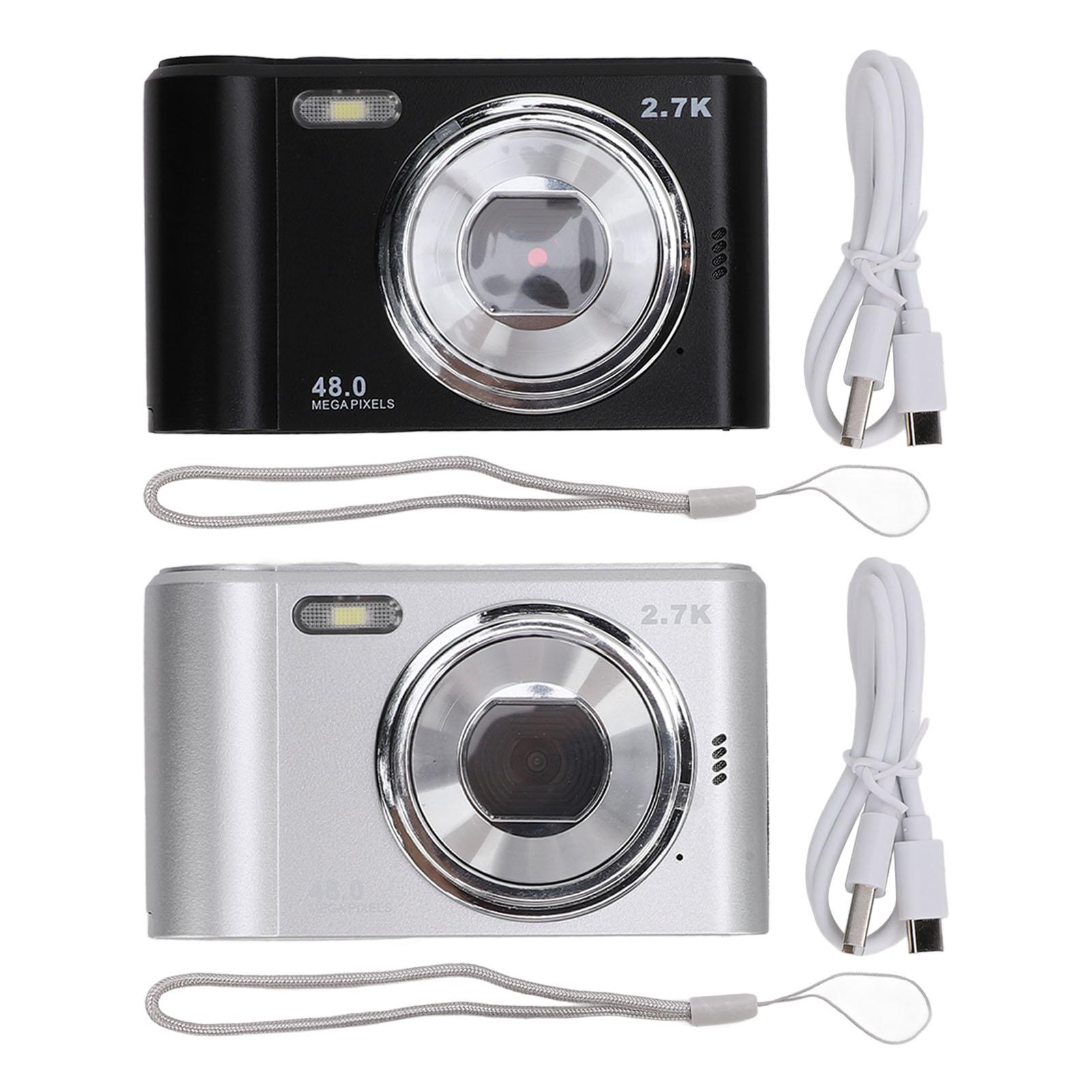 Цифрова HD камера 48MP Зображення 2.7K Відео 8X Цифрове збільшення 2.4inch IPS Екран Автофокус 700mAh Portabl Black
Цифрова HD камера 48MP Зображення 2.7K Відео 8X Цифрове збільшення 2.4inch IPS Екран Автофокус 700mAh Portabl Black