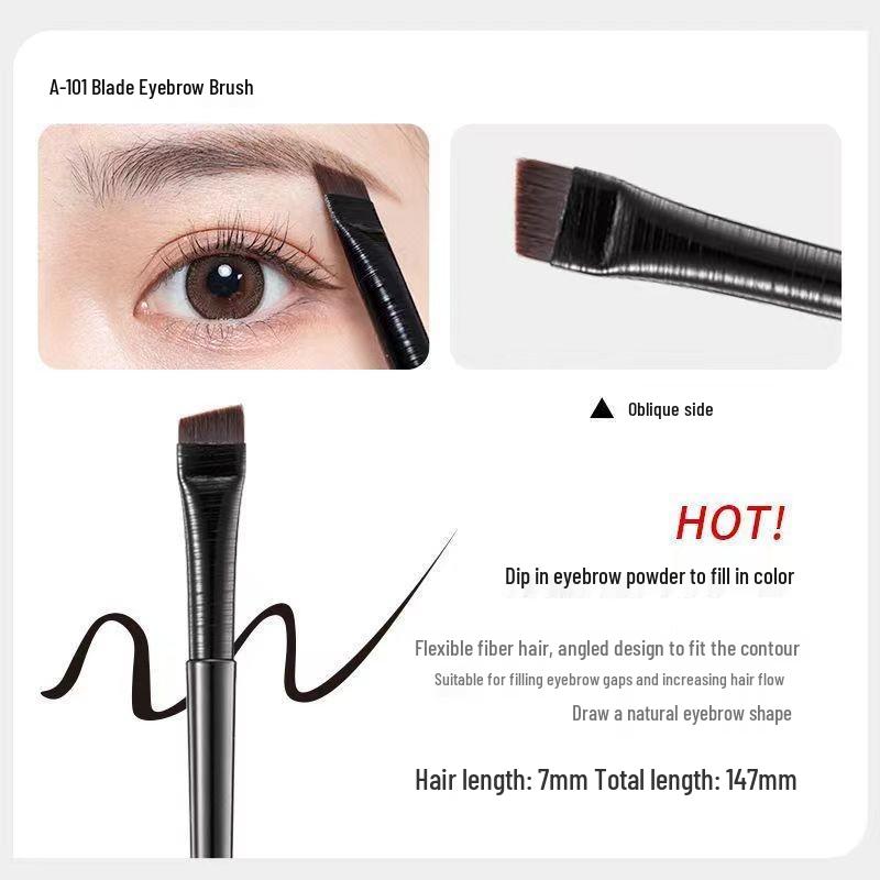 Кисть-лопатка A102, Кисть для подводки A101, Кисть для бровей 103, Кисть для макияжа с плоской головкой
Кисть-лопатка A102, Кисть для подводки A101, Кисть для бровей 103, Кисть для макияжа с плоской головкой