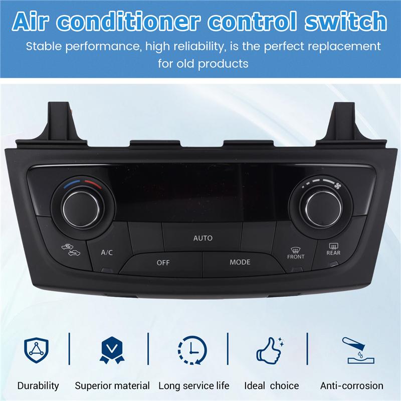 A16P-New Air Conditioner Heater/Climate Control Panel A/C Controls Swtich For Suzuki New Vitara 2015- Black AT
A16P-New Air Conditioner Heater/Climate Control Panel A/C Controls Swtich For Suzuki New Vitara 2015- Black AT