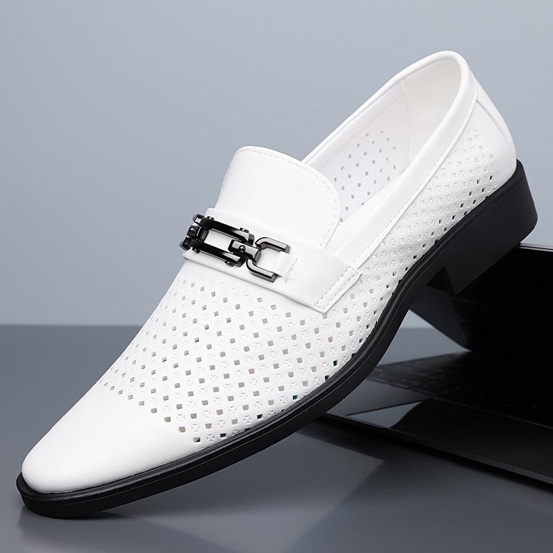Men s hollow leather shoes men s casual black low-top leather shoes summer new hole shoes men s 38
Men s hollow leather shoes men s casual black low-top leather shoes summer new hole shoes men s 38