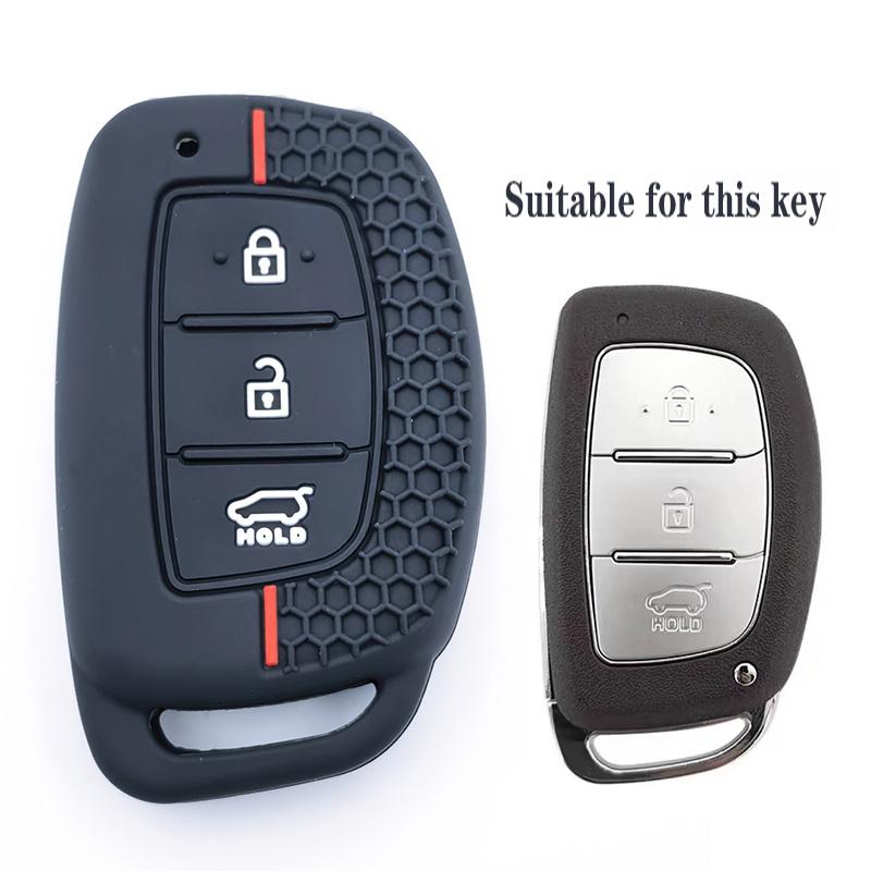 Silicone Car Remote Key Case Cover Shell For Hyundai Creta Ix35 Ix45 I10 I30 I40 Tucson Santa Fe Rena Sonata Elantra Accessories
Silicone Car Remote Key Case Cover Shell For Hyundai Creta Ix35 Ix45 I10 I30 I40 Tucson Santa Fe Rena Sonata Elantra Accessories