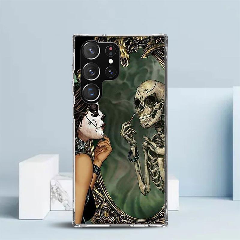 Catrina Beautiful Rose Girl Skull Phone Case For Samsung Galaxy S24 S25 Edge S26 Ultra S22 S23 Plus S21 + S20 FE Soft TPU Back C Samsung S24 Ultra
Catrina Beautiful Rose Girl Skull Phone Case For Samsung Galaxy S24 S25 Edge S26 Ultra S22 S23 Plus S21 + S20 FE Soft TPU Back C Samsung S24 Ultra
