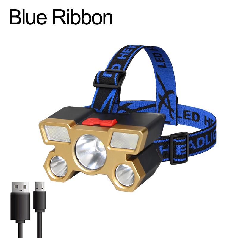 Rechargeable LED Headlamp 5 LED Beams Waterproof Head Light 4 Modes Adjustable Angle for Outdoor Camping Fishing Cycling Work
Rechargeable LED Headlamp 5 LED Beams Waterproof Head Light 4 Modes Adjustable Angle for Outdoor Camping Fishing Cycling Work