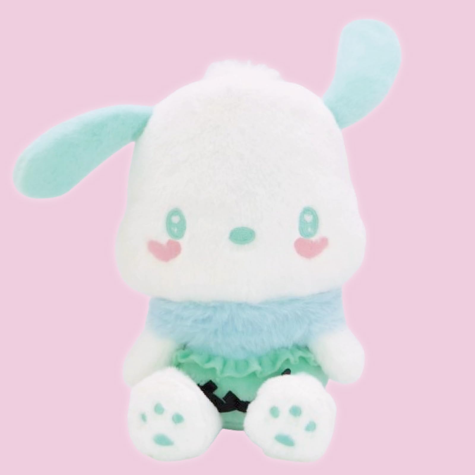 Корпорация Nakajima Sanrio Персонажи Mint Angel Pochacco Мягкая игрушка S В20 x Ш22 x Г15 см 202499-24
Корпорация Nakajima Sanrio Персонажи Mint Angel Pochacco Мягкая игрушка S В20 x Ш22 x Г15 см 202499-24
