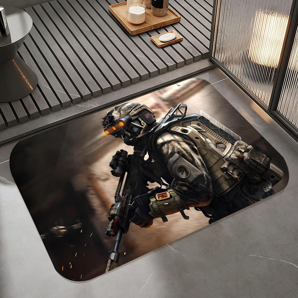 Game A-Advanced Warfare Floor Mat Diatomite Bath Mat, Quick Dry Absorbent Non-Slip Door Mat 50cm x 80cm
Game A-Advanced Warfare Floor Mat Diatomite Bath Mat, Quick Dry Absorbent Non-Slip Door Mat 50cm x 80cm