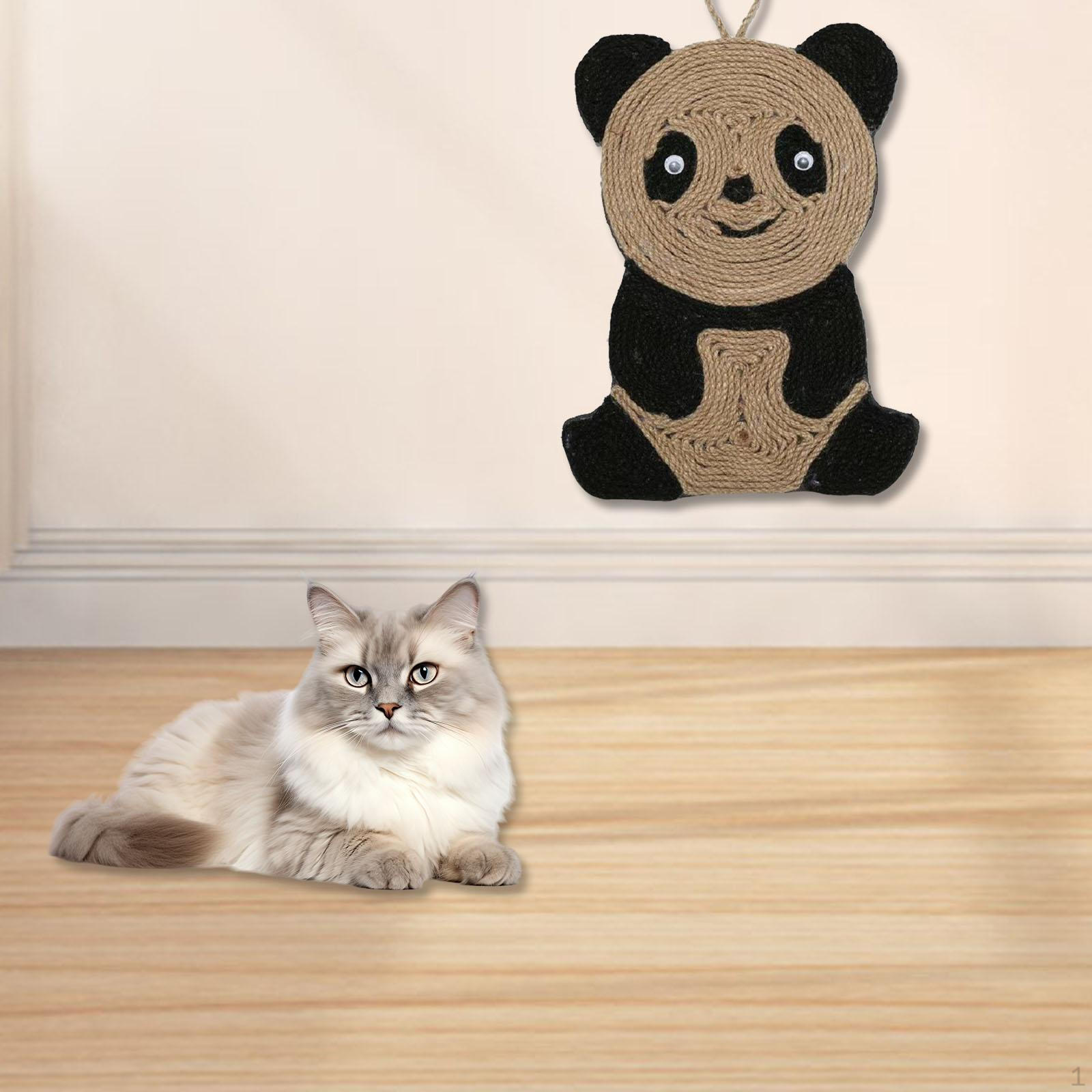 Когтеточка для кошек, шлифовальные когти для сна, настенная игрушка для домашних животных, прочная защита мебели Panda
Когтеточка для кошек, шлифовальные когти для сна, настенная игрушка для домашних животных, прочная защита мебели Panda