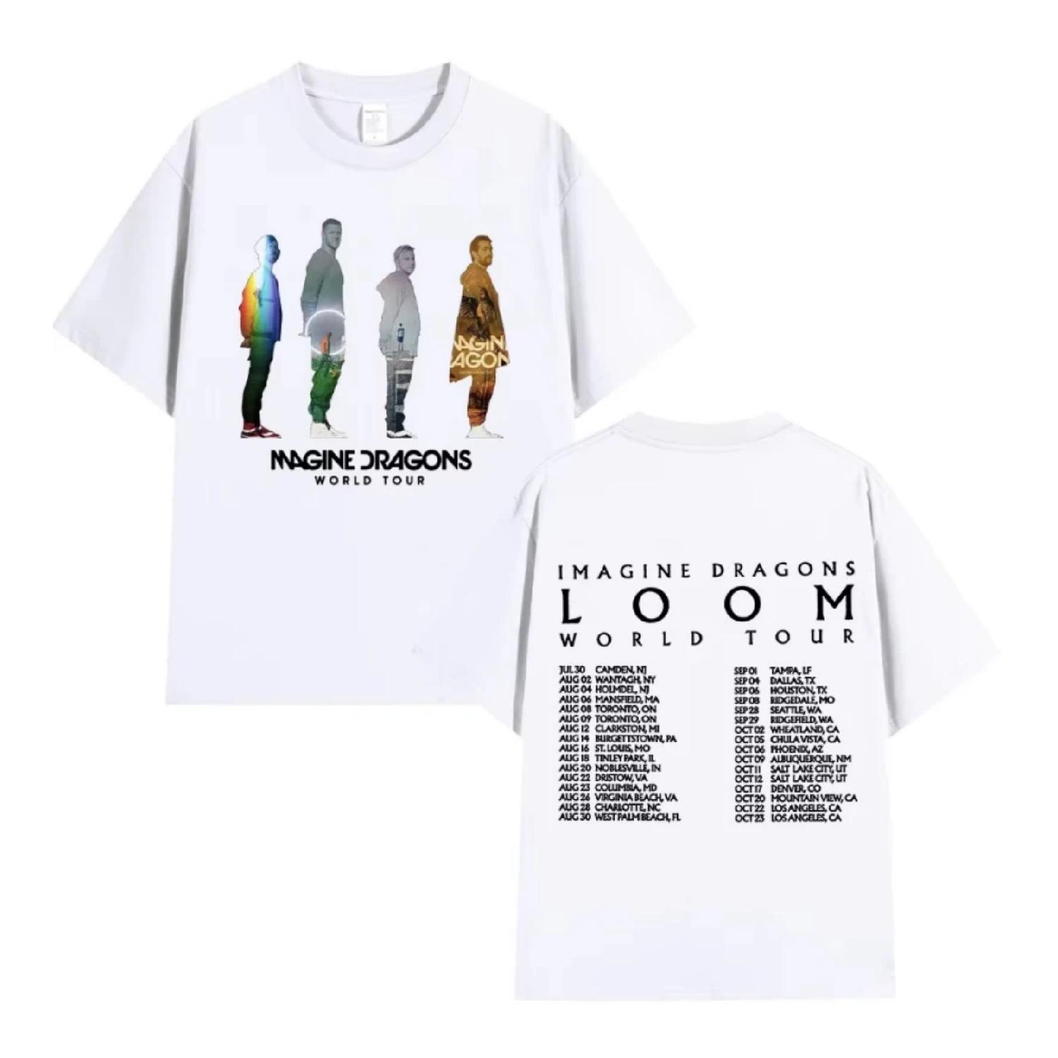 Imagine Dragons Loom World Tour 2024 T Shirts Hip Hop Rock Band Vintage T-shirt Fans Gift Cotton Loose Short Sleeve T Shirt S чёрный
Imagine Dragons Loom World Tour 2024 T Shirts Hip Hop Rock Band Vintage T-shirt Fans Gift Cotton Loose Short Sleeve T Shirt S чёрный