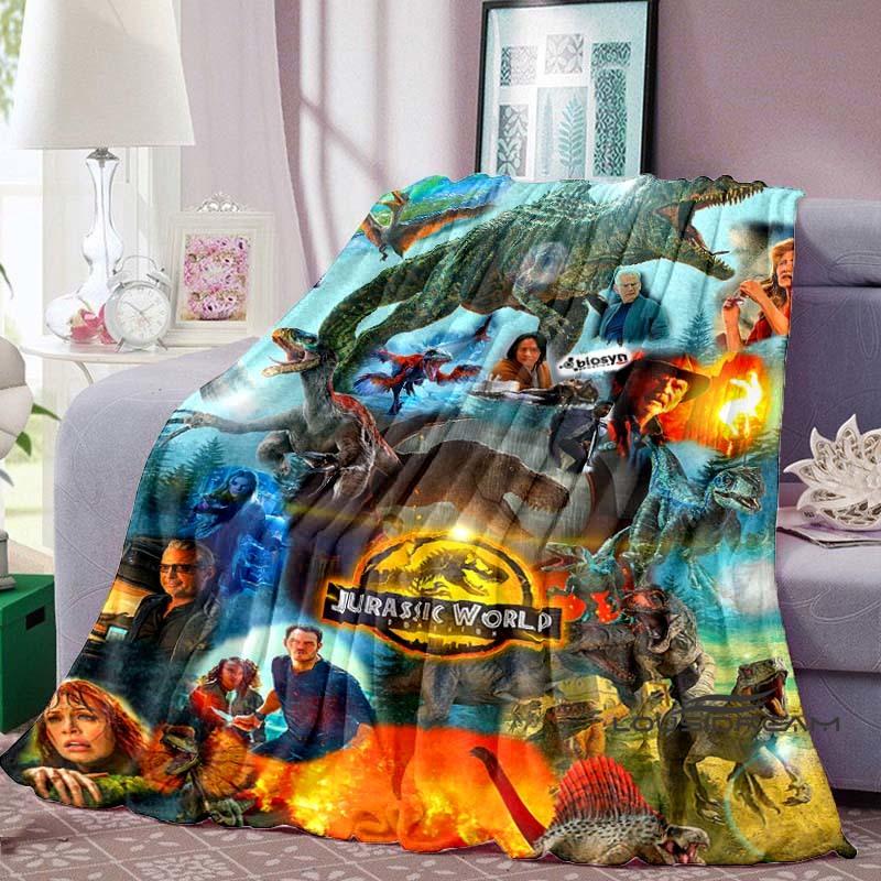 3D Cartoon Jurassic Park Dinosaur Blanket — Ideal for Home, Bedroom, Sofa, Office, Hiking, and Napping; A Perfect Holiday Gift 75x90cm
3D Cartoon Jurassic Park Dinosaur Blanket — Ideal for Home, Bedroom, Sofa, Office, Hiking, and Napping; A Perfect Holiday Gift 75x90cm