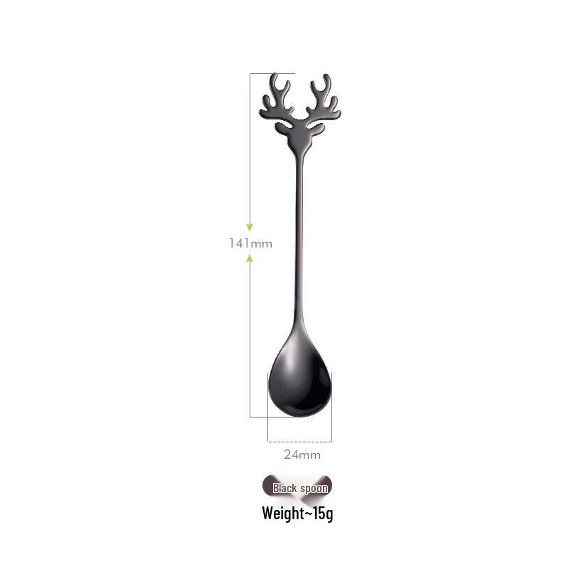 Ru Han Stainless Steel Elk Spoon Gift Set
Ru Han Stainless Steel Elk Spoon Gift Set