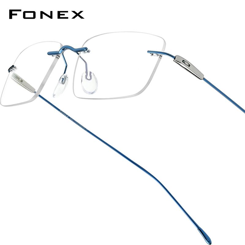 FONEX титановые очки оправа мужские фирменный дизайн квадратные без оправы без оправы женские сверхлегкие японские очки 85708 чёрный
FONEX титановые очки оправа мужские фирменный дизайн квадратные без оправы без оправы женские сверхлегкие японские очки 85708 чёрный