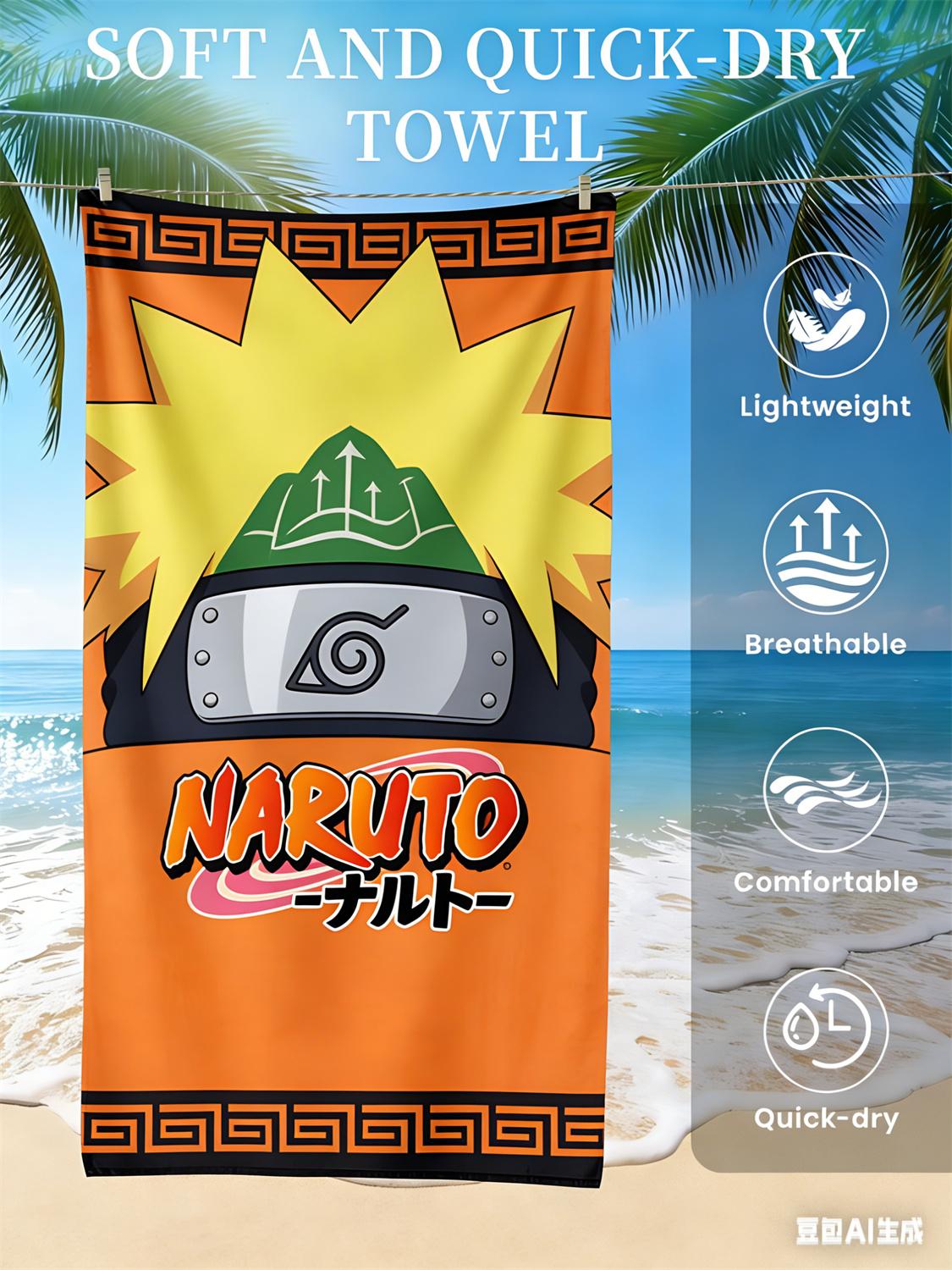Naruto Beach Towel, Anime Fan Favorite Character Print Quick-Dry Towel for Beach, Pool, Vacation and Anime Enthusiasts W40*H60(CM)
Naruto Beach Towel, Anime Fan Favorite Character Print Quick-Dry Towel for Beach, Pool, Vacation and Anime Enthusiasts W40*H60(CM)