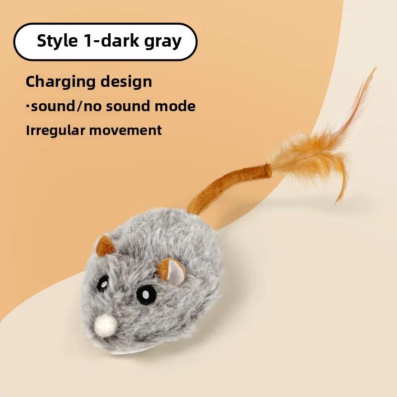Realistic Cat Plush Mouse Toy, Interactive Cat Toys for Indoor Cats, Fun Running Mice Kitten Toys for Exercise, Cute Pet Toys
Realistic Cat Plush Mouse Toy, Interactive Cat Toys for Indoor Cats, Fun Running Mice Kitten Toys for Exercise, Cute Pet Toys