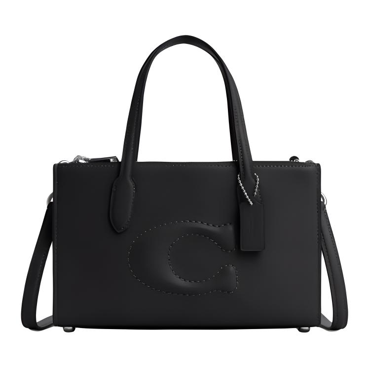 Coach Nina 25 Magnetic Snap Refined Calfskin Shoulder Crossbody Tote Bag Medium Women Handbags Black CR097-SVBK Basic Set (Bag+Dust Bag)
Coach Nina 25 Magnetic Snap Refined Calfskin Shoulder Crossbody Tote Bag Medium Women Handbags Black CR097-SVBK Basic Set (Bag+Dust Bag)