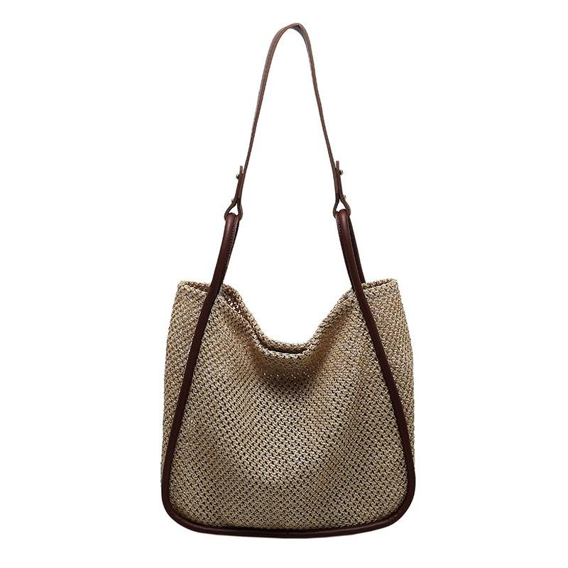 Женская однотонная тканая сумка через плечо с текстурой One Size кофейный
Женская однотонная тканая сумка через плечо с текстурой One Size кофейный