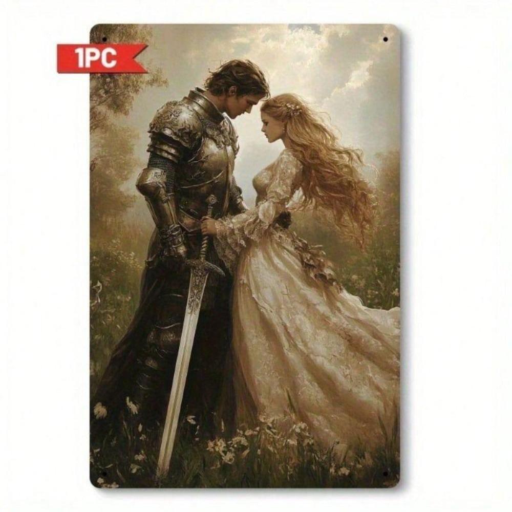 Vintage Knight Medieval Metal Poster 8x12 inch Wall Decor for Bar
Vintage Knight Medieval Metal Poster 8x12 inch Wall Decor for Bar