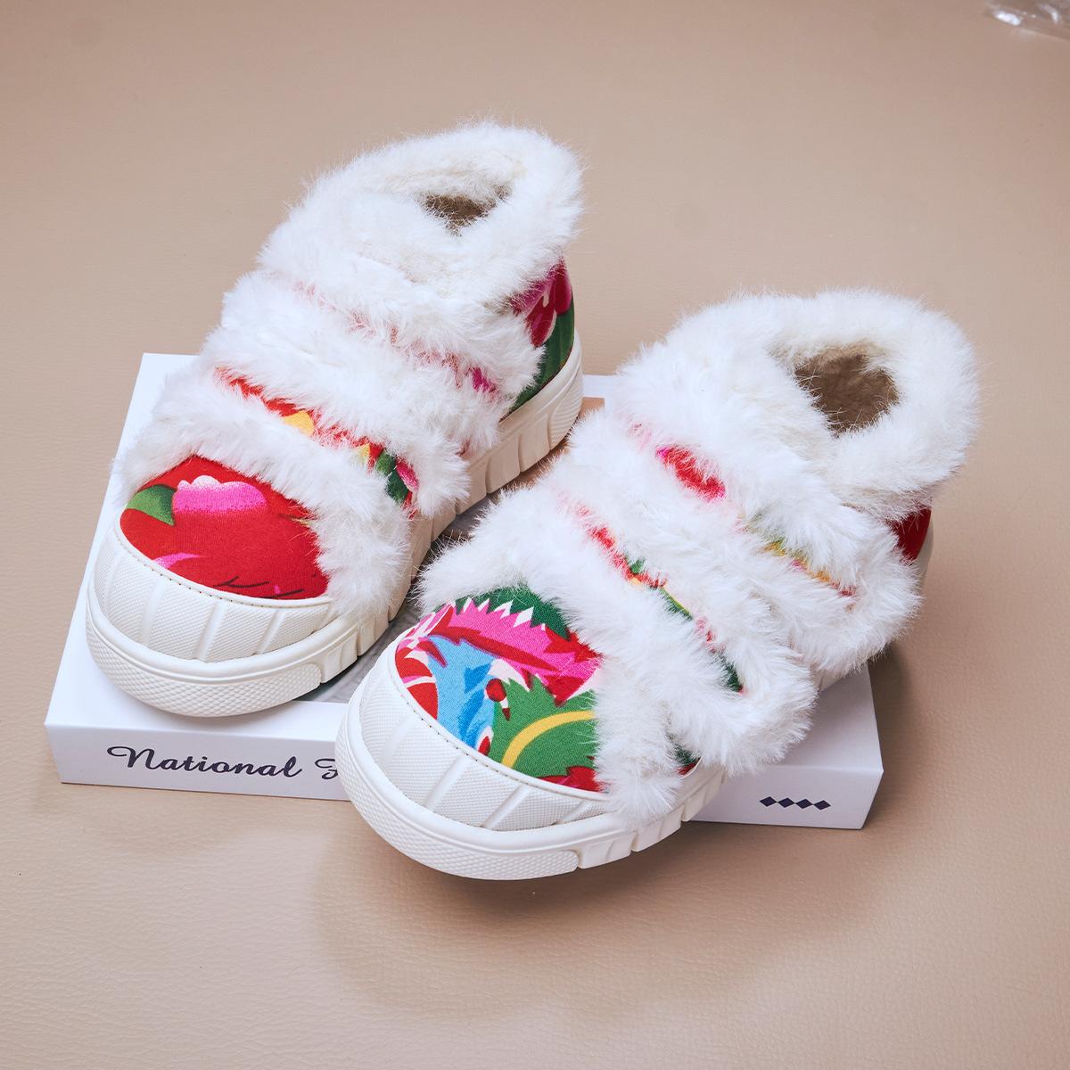 Winter Warm Fur Lined Cotton Boots for Girls Non Slip Snow Boots Cute Northeastern Print Kids Shoes size 26 красный
Winter Warm Fur Lined Cotton Boots for Girls Non Slip Snow Boots Cute Northeastern Print Kids Shoes size 26 красный