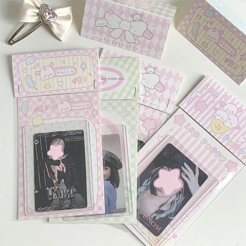 10 наборов Ins Kawaii Card Head Card Back 3 дюйма Kpop Photocards Защитная упаковка Подарочный материал для самостоятельного изготовления
10 наборов Ins Kawaii Card Head Card Back 3 дюйма Kpop Photocards Защитная упаковка Подарочный материал для самостоятельного изготовления