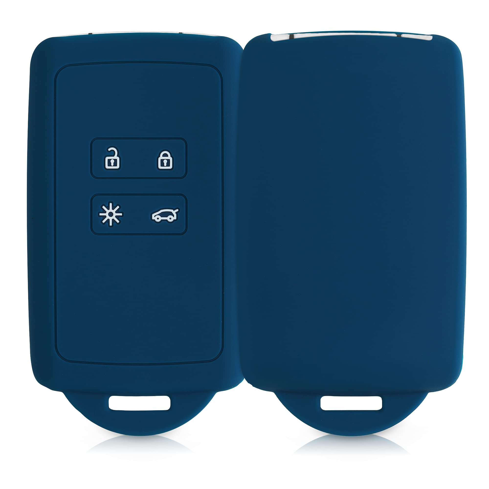 kwmobile Renault 4-Button Car Key Smart Key (Keyless Go Compatible Models Only) Compatible Case - Silicone Key Protection - Car Key Protection
kwmobile Renault 4-Button Car Key Smart Key (Keyless Go Compatible Models Only) Compatible Case - Silicone Key Protection - Car Key Protection