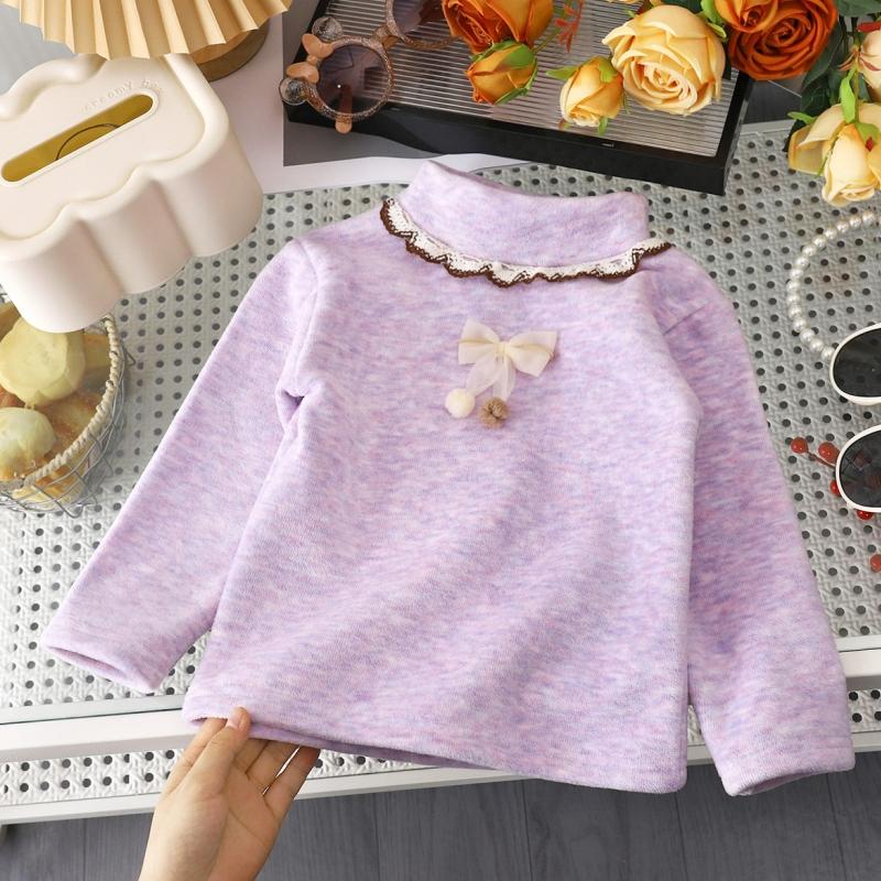 Повседневные однотонные футболки с воротником-стойкой и бантом для маленьких мальчиков и девочек, детская одежда с длинным рукавом, теплые футболки для осени и зимы 110 фиолетовый
Повседневные однотонные футболки с воротником-стойкой и бантом для маленьких мальчиков и девочек, детская одежда с длинным рукавом, теплые футболки для осени и зимы 110 фиолетовый