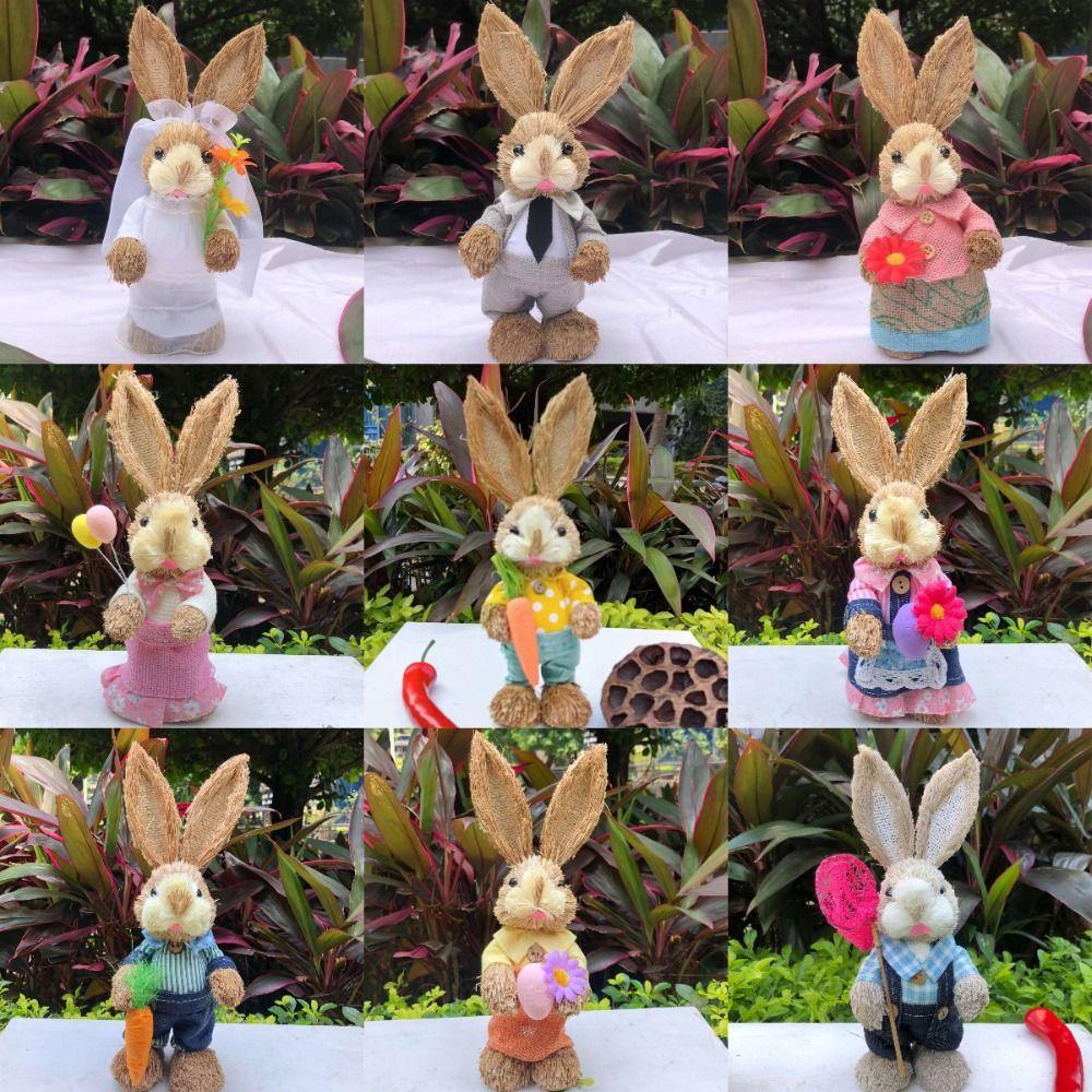 High-25cm Garden Statues DIY Landscape Rabbit Statue New Rabbit Decoration Pastoral Flower Blue Rabbit Girl
High-25cm Garden Statues DIY Landscape Rabbit Statue New Rabbit Decoration Pastoral Flower Blue Rabbit Girl