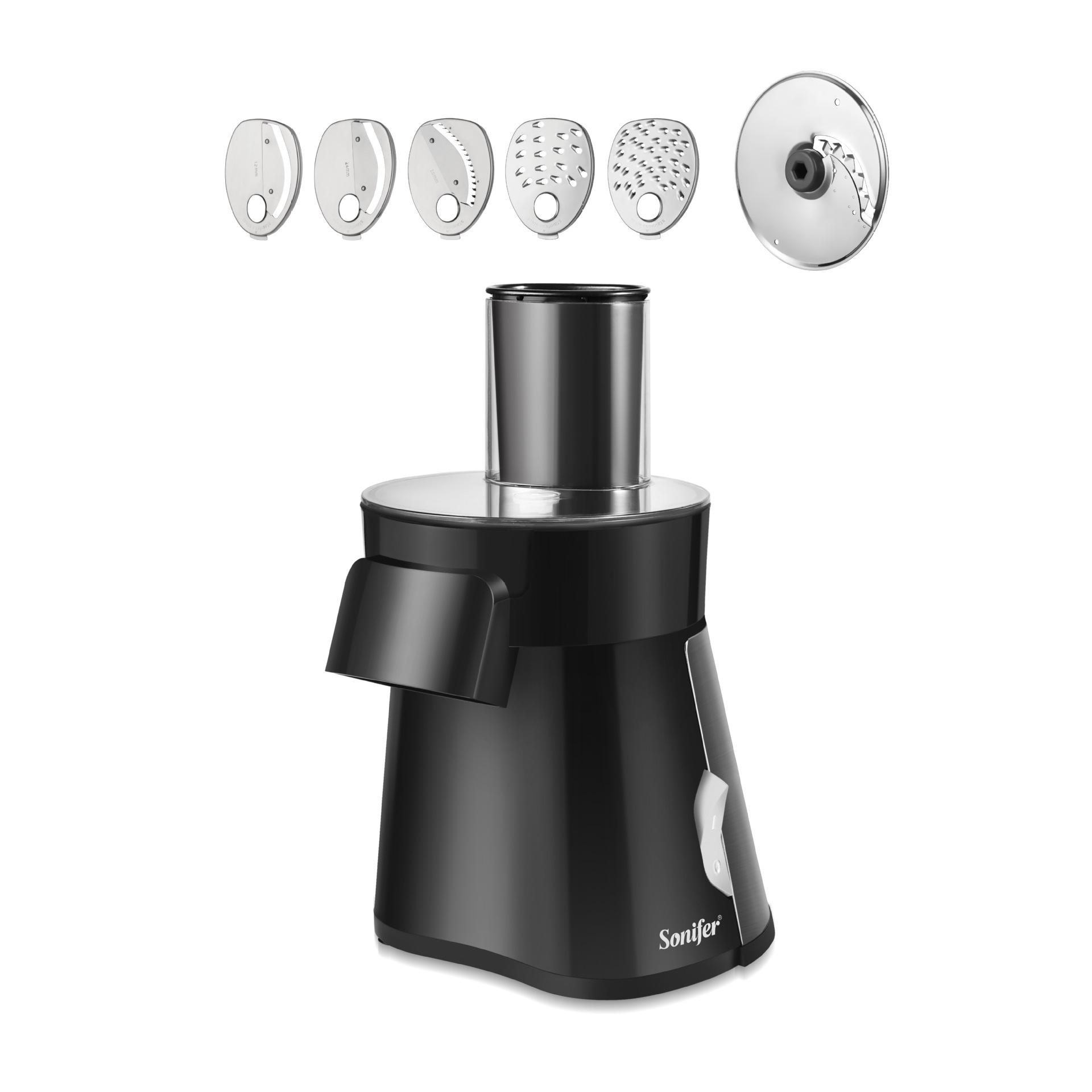 Electric Six-in-One Salad Maker & Vegetable Cutter for Home EU Plug чёрный
Electric Six-in-One Salad Maker & Vegetable Cutter for Home EU Plug чёрный