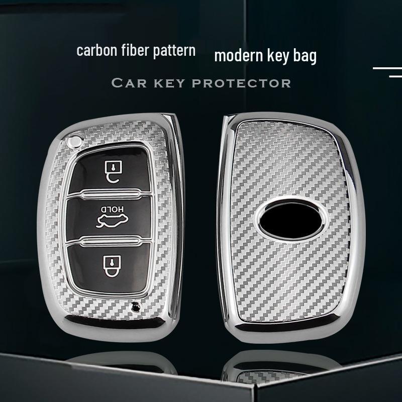 Hyundai Mistra B Carbon Fiber TPU Car Key Cover Single Piece
Hyundai Mistra B Carbon Fiber TPU Car Key Cover Single Piece