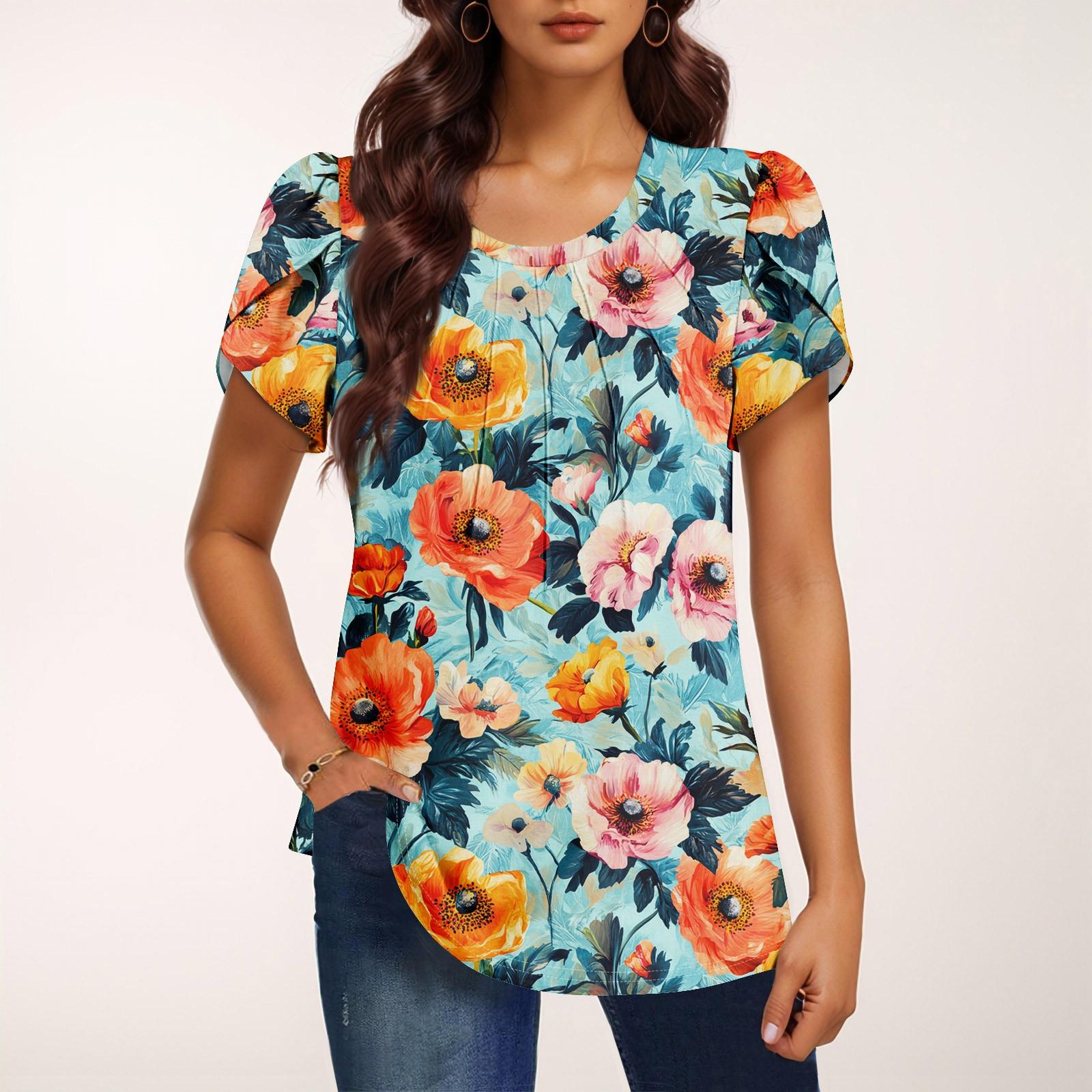 Женская модная футболка с круглым вырезом и коротким рукавом с принтом, повседневная, базовая, плиссированная, пуловер XL жёлтый
Женская модная футболка с круглым вырезом и коротким рукавом с принтом, повседневная, базовая, плиссированная, пуловер XL жёлтый