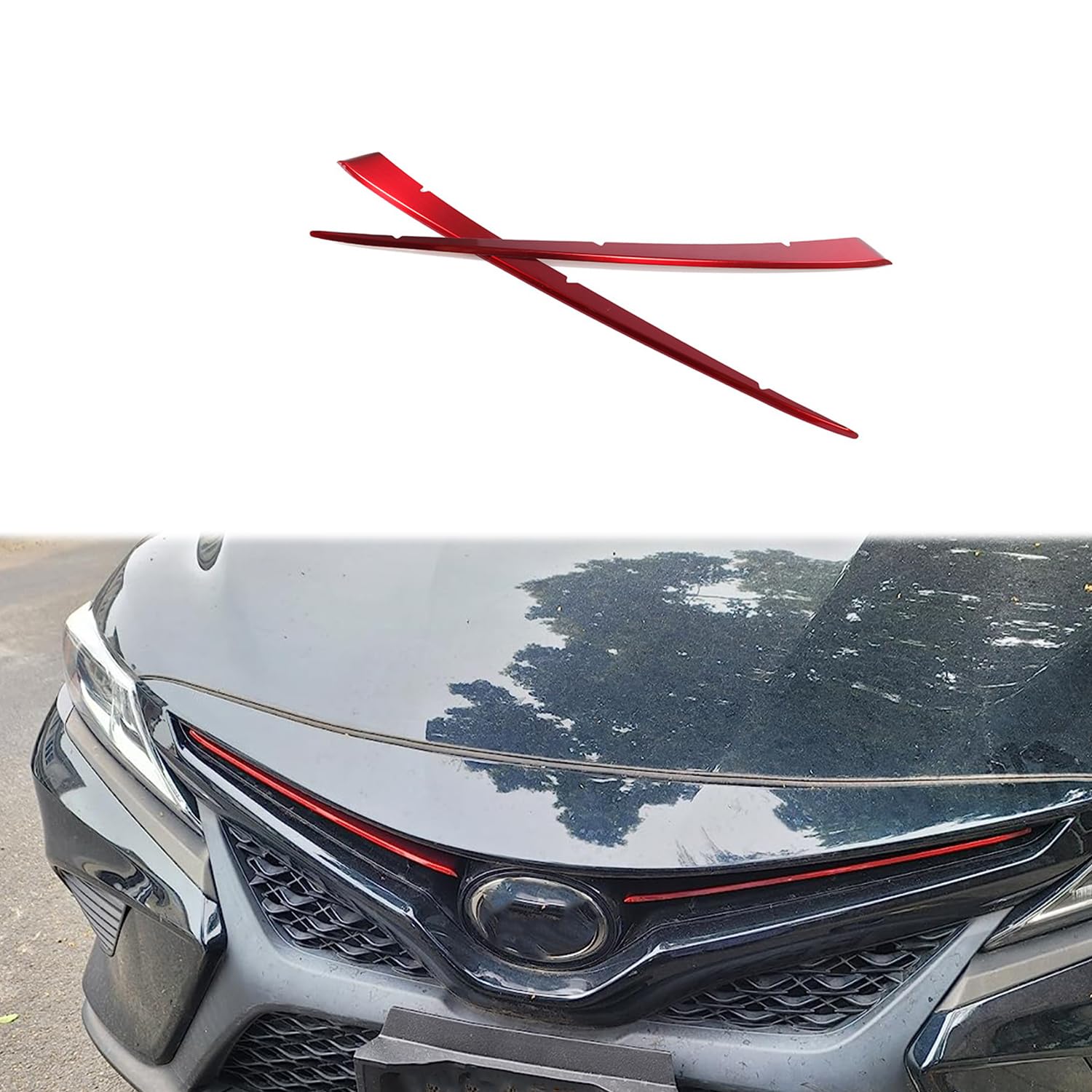 Hyorabyn Front Front Emblem Garnish for Toyota Camry 70 Series Sport WS Red Grille, Mould, Scratch-Resistant Bumper, Dress-Up (2017.10~2020),
Hyorabyn Front Front Emblem Garnish for Toyota Camry 70 Series Sport WS Red Grille, Mould, Scratch-Resistant Bumper, Dress-Up (2017.10~2020),