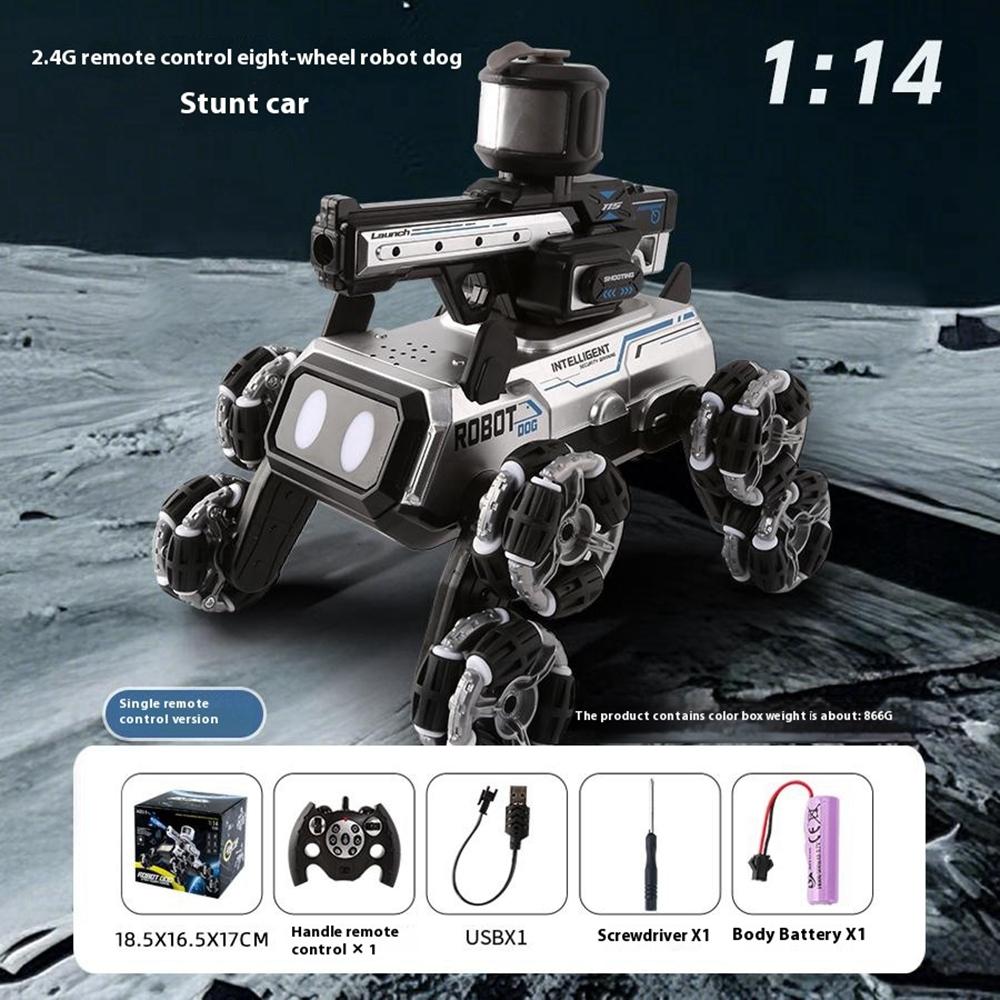 2.4G RC Stunt Car 8-Wheel Transforming Off-Road Climbing Drift Vehicle Remote Control Toy YL-118 Water Bomb Style
2.4G RC Stunt Car 8-Wheel Transforming Off-Road Climbing Drift Vehicle Remote Control Toy YL-118 Water Bomb Style