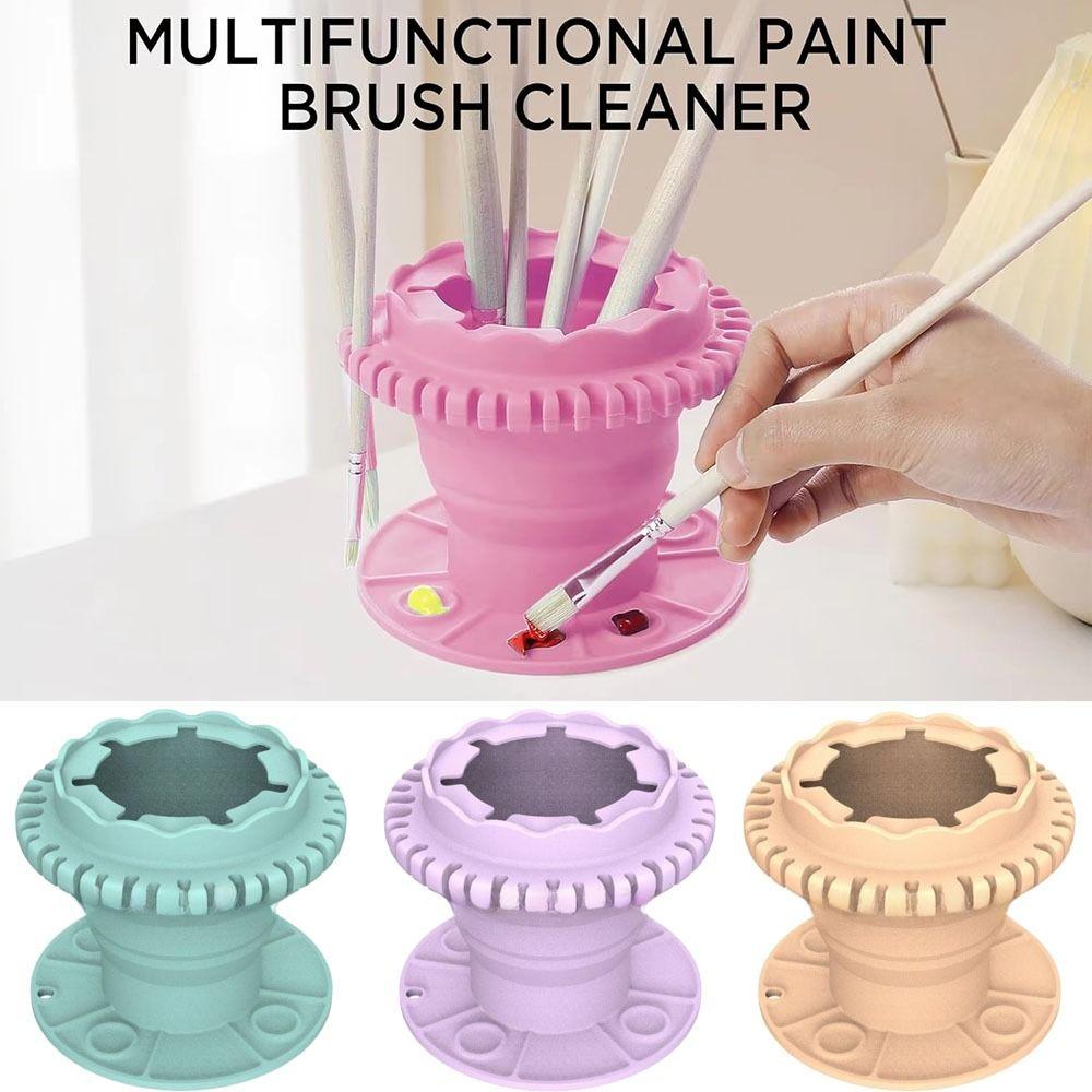 Foldable Silicone Paint Cleaner Box Suction Cup Bottom 2-in-1 Brush Holder Drawing Tools синій
Foldable Silicone Paint Cleaner Box Suction Cup Bottom 2-in-1 Brush Holder Drawing Tools синій