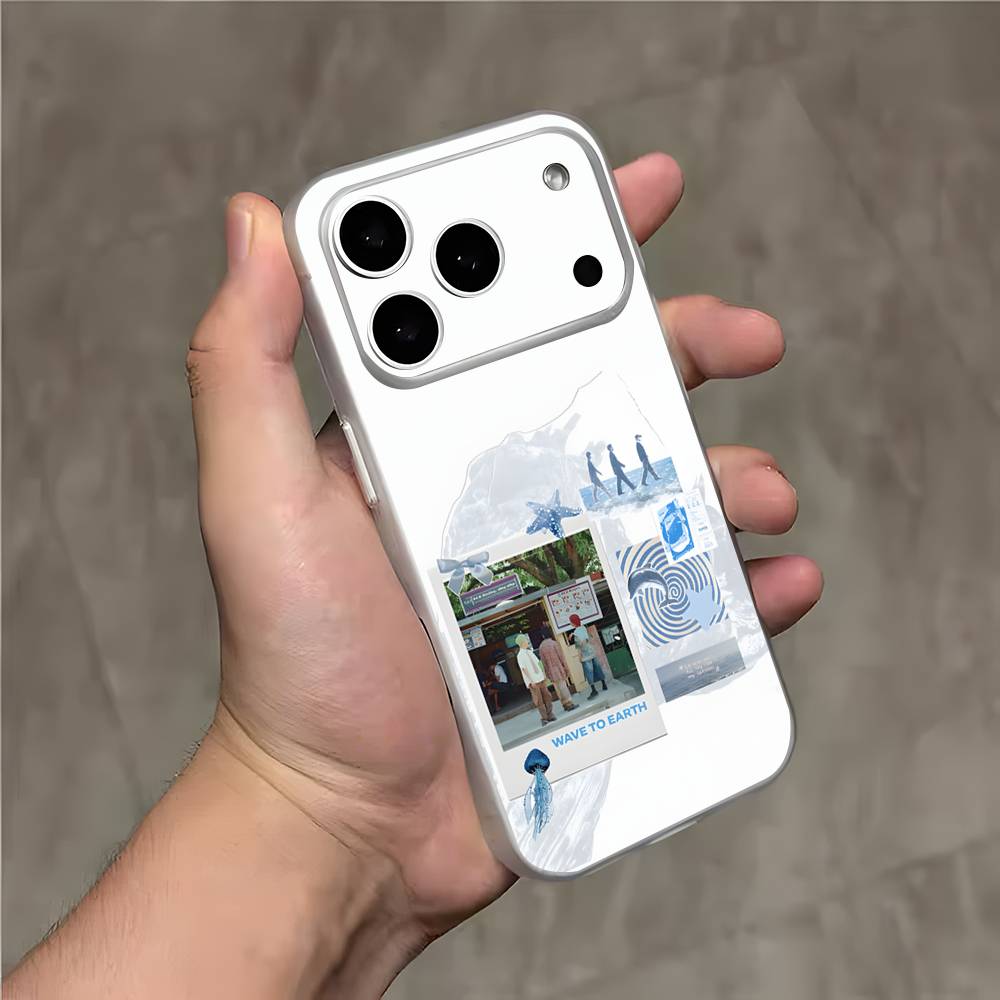 Wave To Earth Summer Flows Shockproof Transparent White Phone Case For iPhone 17,16,15,14,13,Pro,Max Magnetic Wireless Charging iPhone17
Wave To Earth Summer Flows Shockproof Transparent White Phone Case For iPhone 17,16,15,14,13,Pro,Max Magnetic Wireless Charging iPhone17