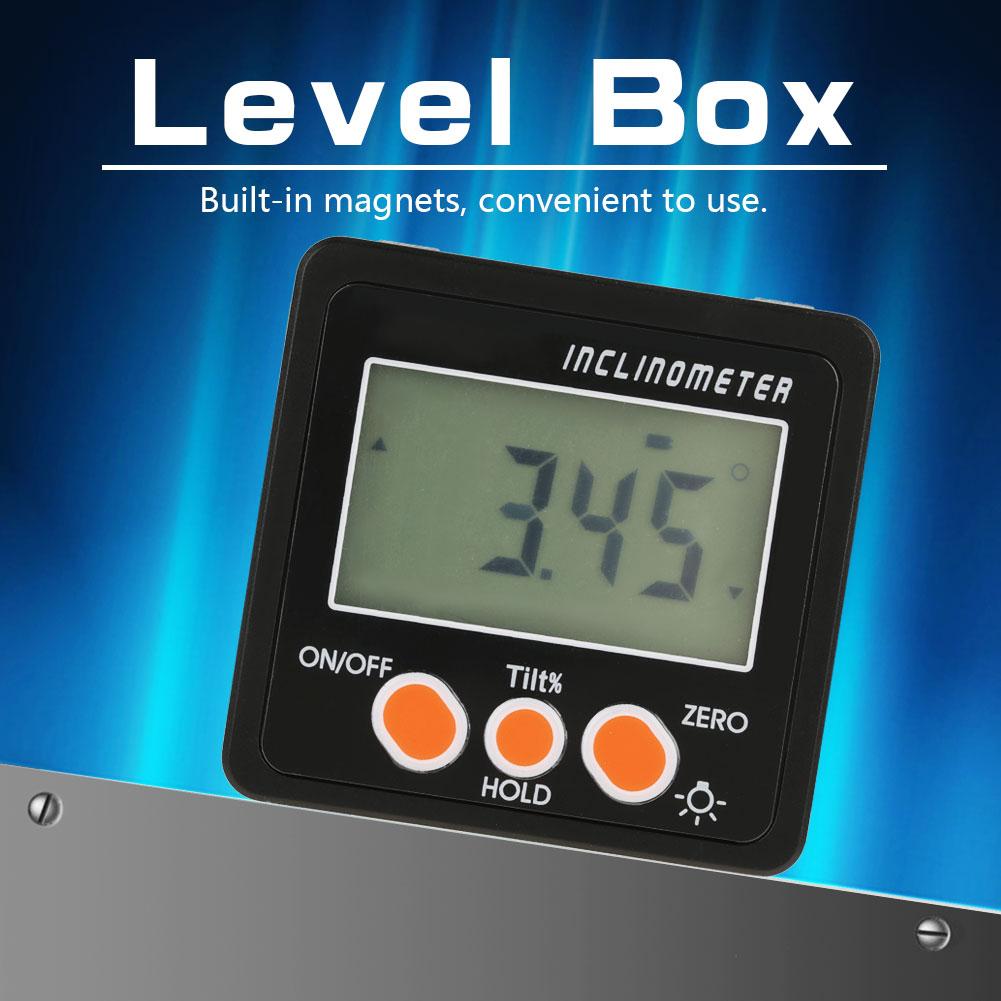 Цифровой магнитный инклинометр, угломер, транспортир 4 x 90 градусов (черный) чёрный
Цифровой магнитный инклинометр, угломер, транспортир 4 x 90 градусов (черный) чёрный