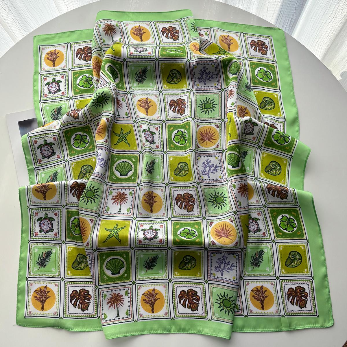 70*70Cm Fashion Square Scarf For Women Elegant Ladies Hijab Neckerchief Shawl Luxury Soft Stain Imitation Silk Scarves
70*70Cm Fashion Square Scarf For Women Elegant Ladies Hijab Neckerchief Shawl Luxury Soft Stain Imitation Silk Scarves