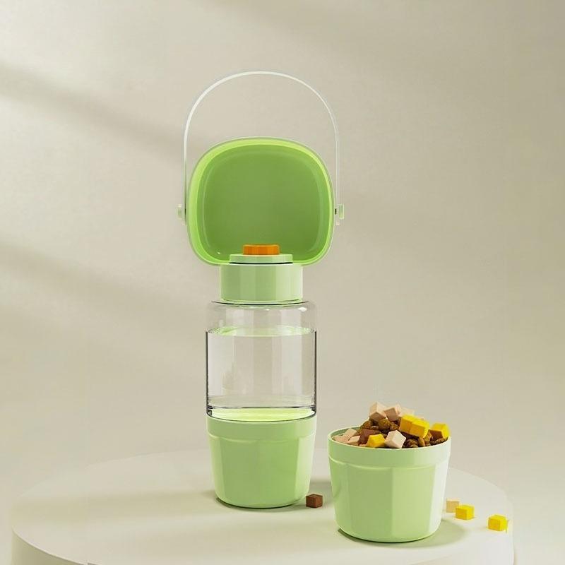 Portable Pet Water Food Cup for Cats Dogs - 2-in-1 Leak-proof Food-grade Travel Feeder, Perfect Christmas Gift Pet Supply зелений
Portable Pet Water Food Cup for Cats Dogs - 2-in-1 Leak-proof Food-grade Travel Feeder, Perfect Christmas Gift Pet Supply зелений