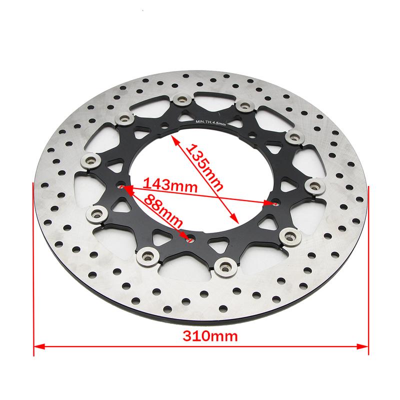 310mm Motorcycle Front Brake Disc Rotor For Yamaha YZF-R1 R1 2009-2014 YZF-R6 R6 2005 2006 2007 2008 2009 2010 2011 2012--2016
310mm Motorcycle Front Brake Disc Rotor For Yamaha YZF-R1 R1 2009-2014 YZF-R6 R6 2005 2006 2007 2008 2009 2010 2011 2012--2016