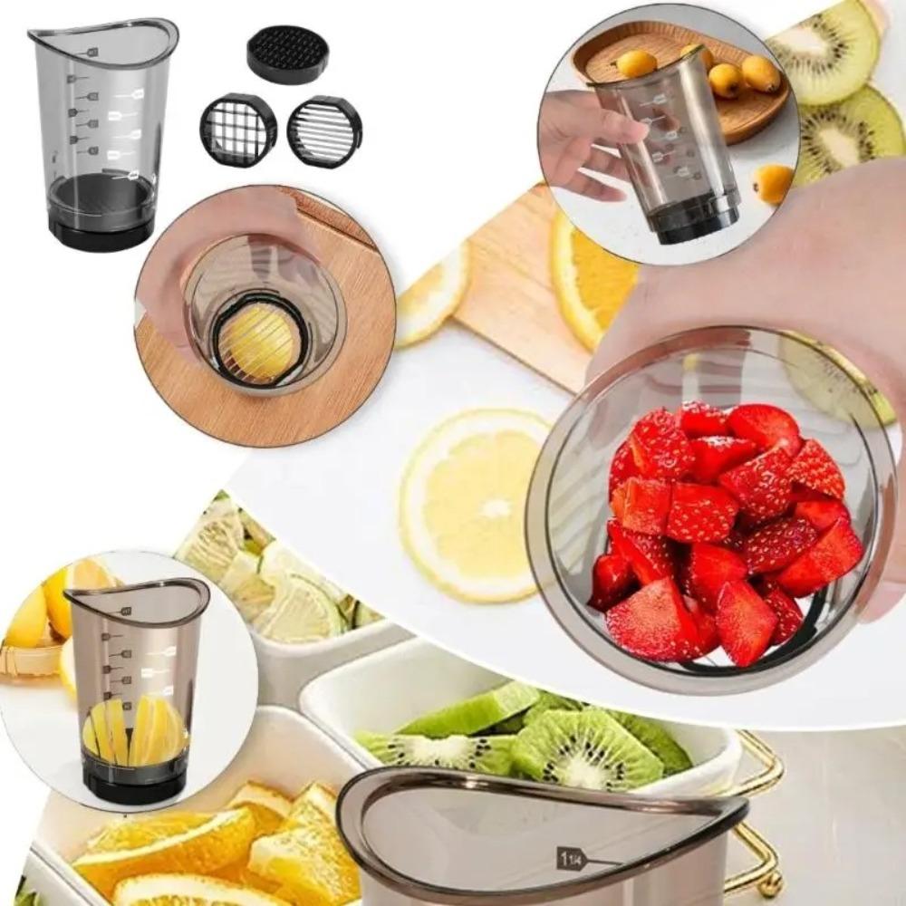 Easy to Use Watermelon Cutter Detachable Fruit Vegetable Divider Fruit Slicer Cup Egg Slicers 1set
Easy to Use Watermelon Cutter Detachable Fruit Vegetable Divider Fruit Slicer Cup Egg Slicers 1set