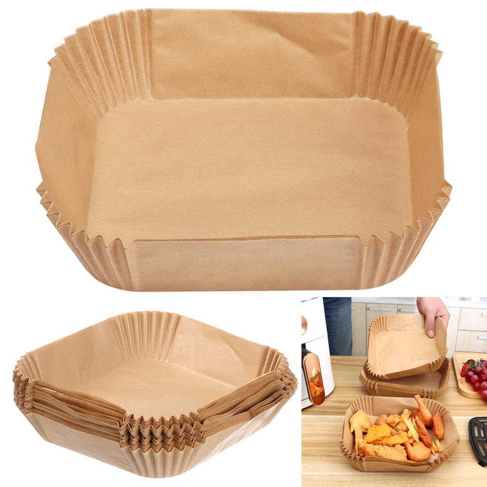 Water-Proof Even Heating Air Fryer Liners Disposable Paper Roasting Microwave Wide Application 50PCS коричневий
Water-Proof Even Heating Air Fryer Liners Disposable Paper Roasting Microwave Wide Application 50PCS коричневий