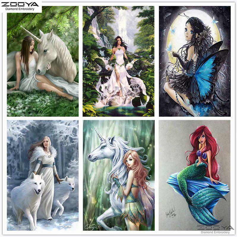 ZOOYA DIY 5D Полный дрель Алмазная картина Женщина Эльф Искусство Вышивка Крестом Мозаика Домашний Декор Подарок
ZOOYA DIY 5D Полный дрель Алмазная картина Женщина Эльф Искусство Вышивка Крестом Мозаика Домашний Декор Подарок