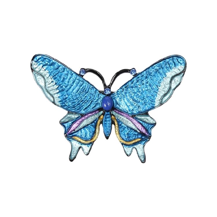 Elegant Crystals Butterfly Brooch Enamel Pin for Wedding Guest Outfits Evening Gowns and Special Event Accessories синій
Elegant Crystals Butterfly Brooch Enamel Pin for Wedding Guest Outfits Evening Gowns and Special Event Accessories синій