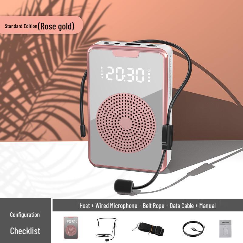 Portable Bluetooth Microphone & Amplifier for Teaching and Tours
Portable Bluetooth Microphone & Amplifier for Teaching and Tours