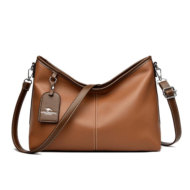Hot Elegant Handbag for Women High Quality Leather Bag Purse Ladies High-capacity Shoulder Crossbody Bag Casual Color Block Tote світло-коричневого кольору
Hot Elegant Handbag for Women High Quality Leather Bag Purse Ladies High-capacity Shoulder Crossbody Bag Casual Color Block Tote світло-коричневого кольору