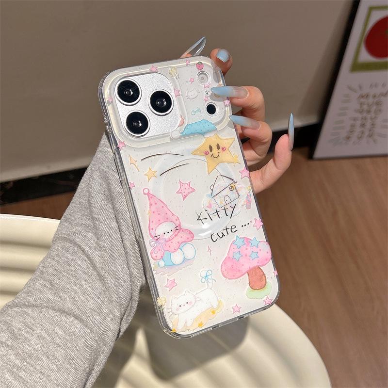 Cartoon Cat in Big Hat Magnetic iPhone Case for 17 Pro Max / 16 / 15 / 14 iPhone 15 Pro
Cartoon Cat in Big Hat Magnetic iPhone Case for 17 Pro Max / 16 / 15 / 14 iPhone 15 Pro