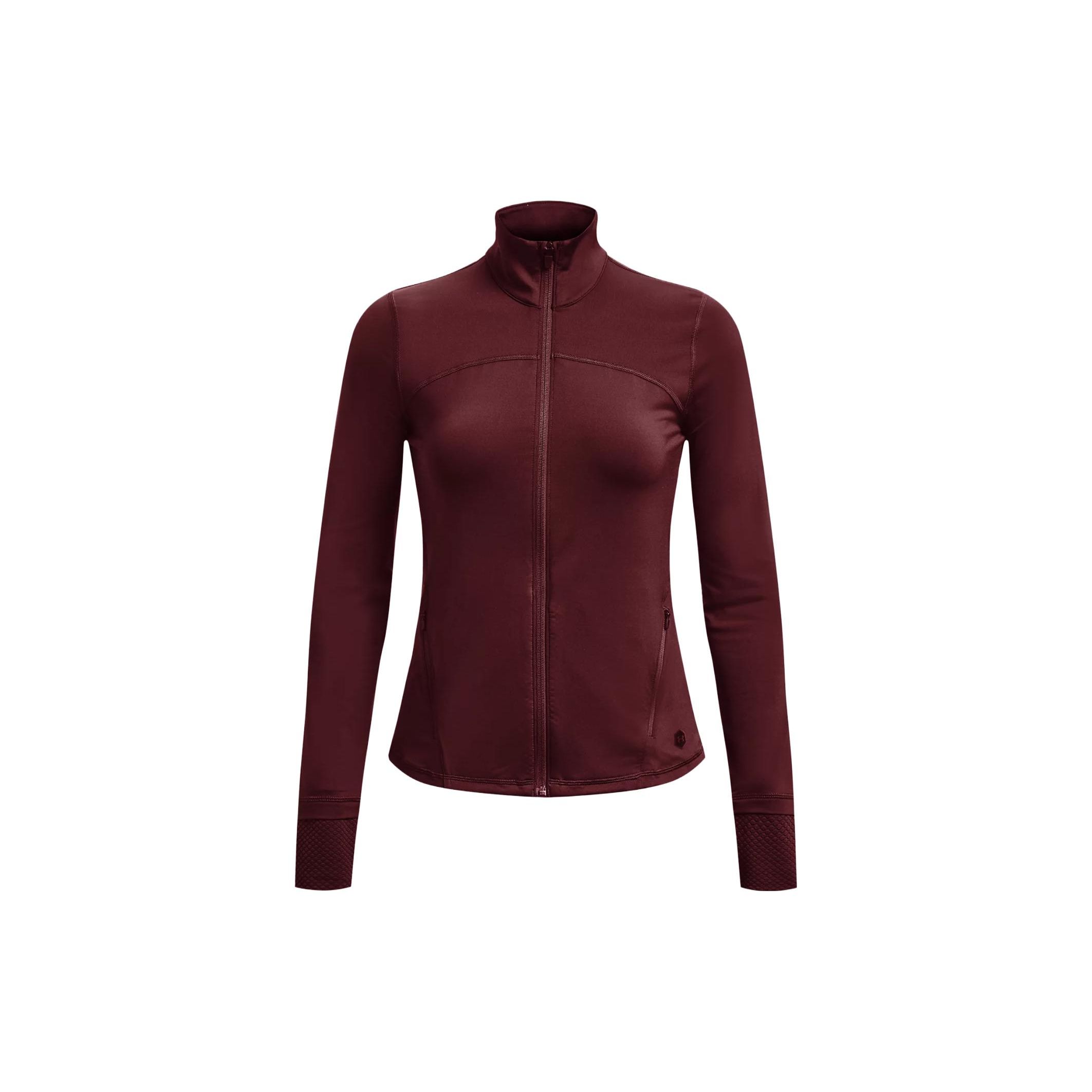 Under Armour Solid Color Zip Training Sports Stand Collar Jacket Women jackets Maroon 1359081-690 L
Under Armour Solid Color Zip Training Sports Stand Collar Jacket Women jackets Maroon 1359081-690 L