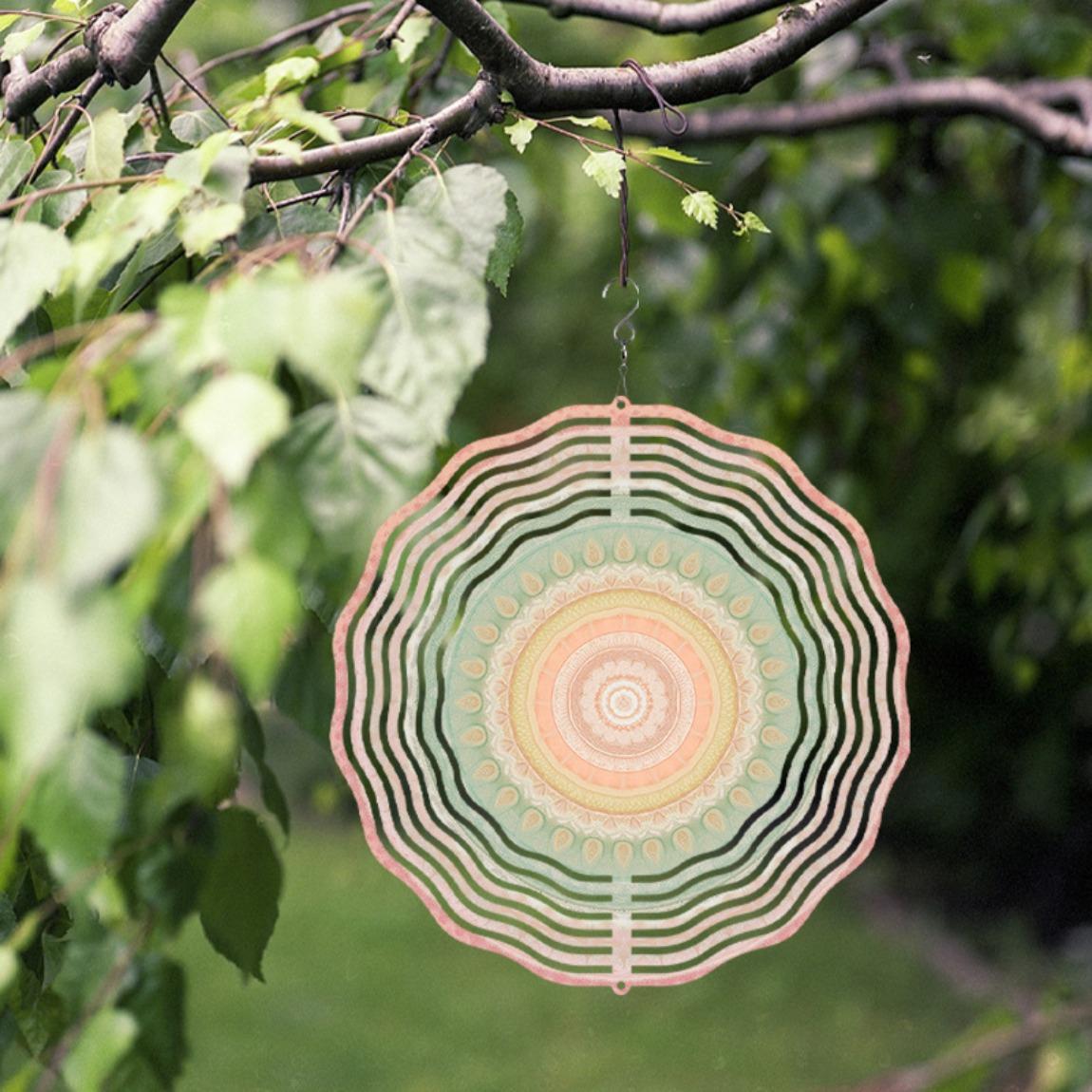 10 Inch Hanging Wind Chime Rotating Design Metal Garden Decor for Spring Summer 360 Degree Hook No Electricity Needed Elegant Gift for Home Outdoor 01A
10 Inch Hanging Wind Chime Rotating Design Metal Garden Decor for Spring Summer 360 Degree Hook No Electricity Needed Elegant Gift for Home Outdoor 01A