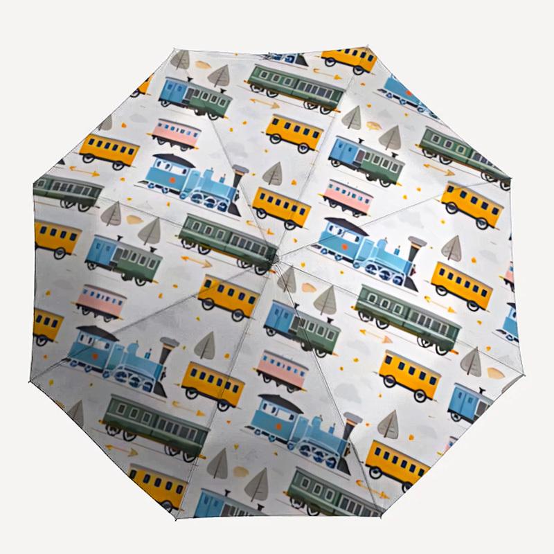 1pc Trains Trees Automatic Folding Umbrella, Sturdy And Durable Automatic Folding Umbrella with 8 Ribs, Convenient for Outdoor Use164
1pc Trains Trees Automatic Folding Umbrella, Sturdy And Durable Automatic Folding Umbrella with 8 Ribs, Convenient for Outdoor Use164