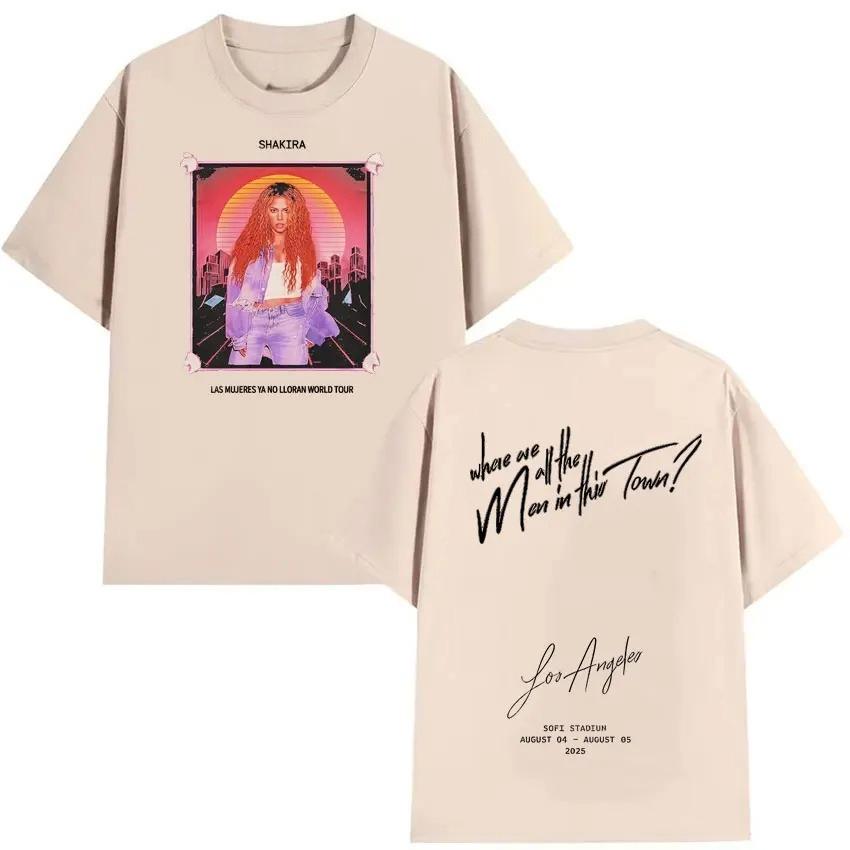 Shakira Double Sided Print Fashion Graphics Aesthetic Harajuku Tees Cotton 2026 T-shirt Unisex Casual Tshrit Summer Tops XXXL
Shakira Double Sided Print Fashion Graphics Aesthetic Harajuku Tees Cotton 2026 T-shirt Unisex Casual Tshrit Summer Tops XXXL