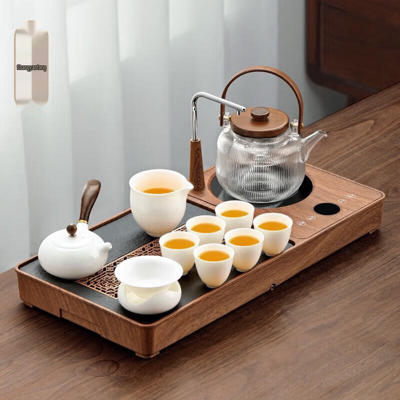 Shang Yan Fang Automatic Kung Fu Tea Set with Tea Tray & Boiler
Shang Yan Fang Automatic Kung Fu Tea Set with Tea Tray & Boiler