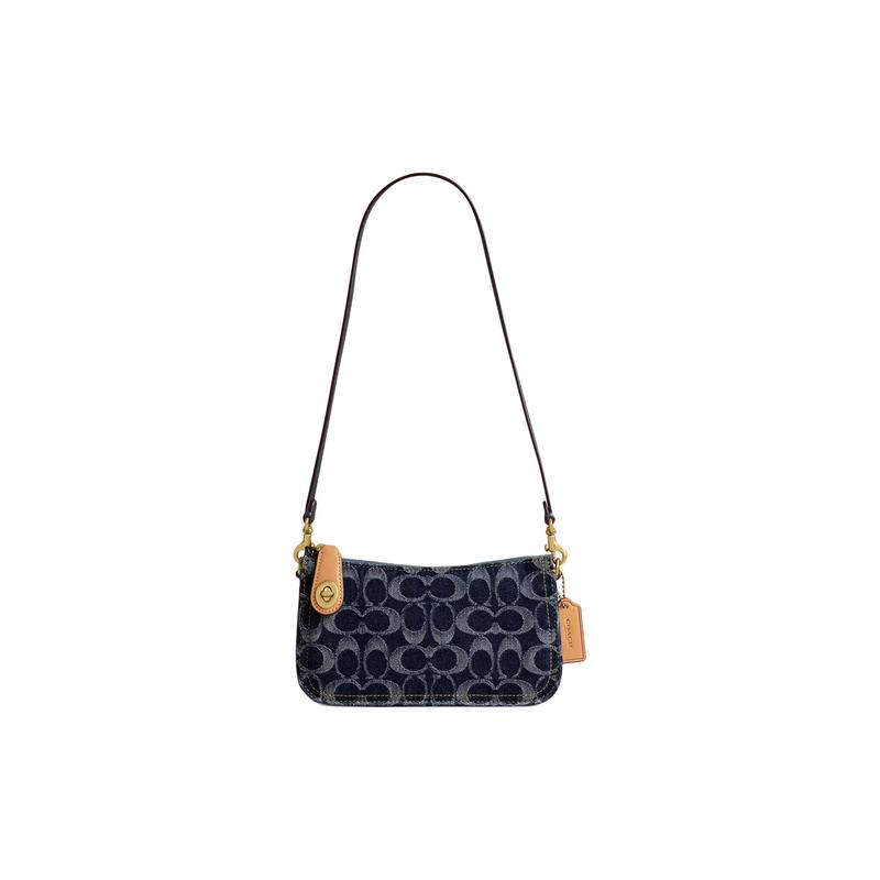 COACH Penn 21 Top Zip Closure Signature Denim Hobo Shoulder Bag Small Women s Blue синій
COACH Penn 21 Top Zip Closure Signature Denim Hobo Shoulder Bag Small Women s Blue синій
