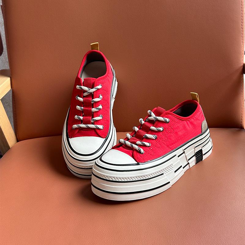 Popular summer new thick-soled heightened versatile lace-up casual low-top women s shoes fashion trend single shoes 40 червоний
Popular summer new thick-soled heightened versatile lace-up casual low-top women s shoes fashion trend single shoes 40 червоний