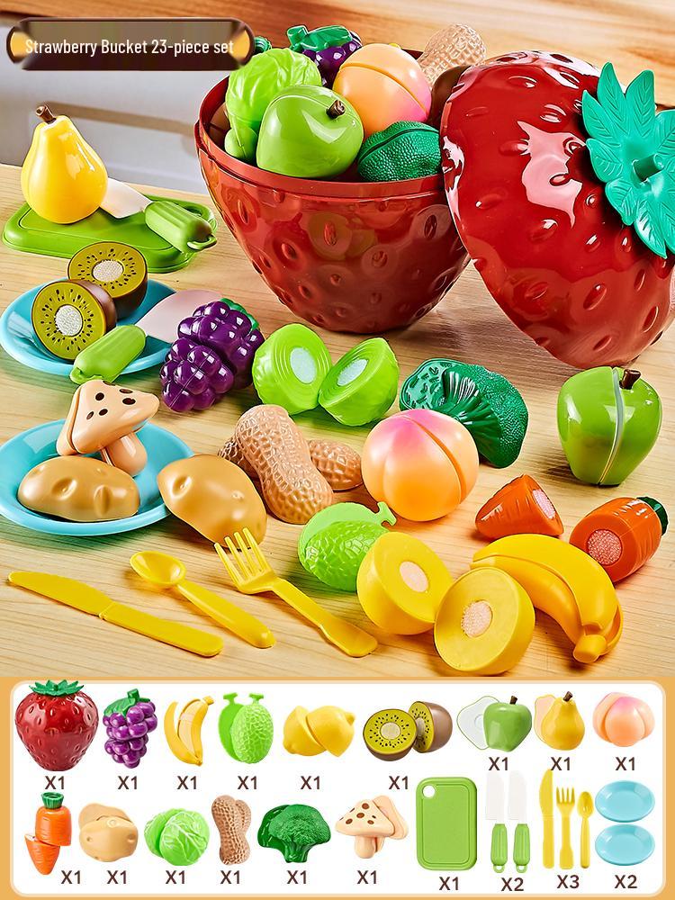 Children s Fruit & Veggie Cutting Playset with Peelable, Bite-Safe Pieces for Pretend Play
Children s Fruit & Veggie Cutting Playset with Peelable, Bite-Safe Pieces for Pretend Play